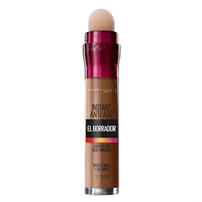 Image of Maybelline Unisex&#039;s New York El Borrador Corrector de Ojeras Bolsas e Imperfecciones Instant Anti Age The Corrective Draft 13 Cocoa, Standard