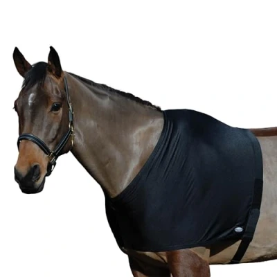 Image of WeatherBeeta Stretch Shoulder Guard, Black, Pony