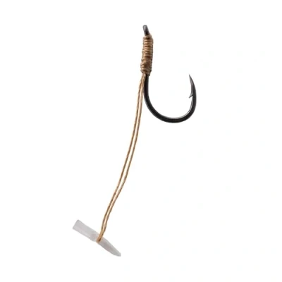 Image of Korum Quickstop Hook Hairs Barbed #10 (4 pieces) Coarse hooks