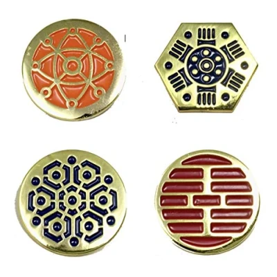 Image of Super6props Alien USCSS Nostromo Weyland Yutani Crew Uniform Pins Collection