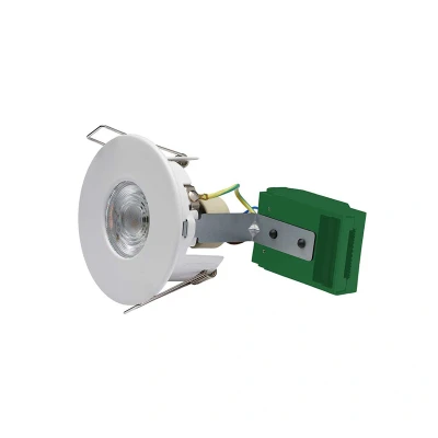 Image of Open Back GU10 Downlight White Bell Lighting Firestay Protector