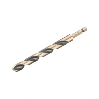 Image of DeWalt Black and Gold Hex HSS G Drill Bit 11.0mm