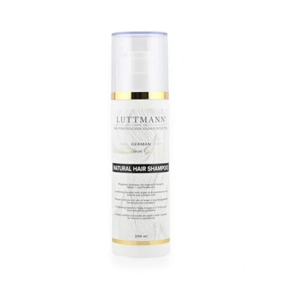 Image of LUTTMANN® Natural Hair Shampoo 200 ml Wigs Replacement Second Intensive Cleaning for All Real Wigs, Hairpieces as well Extensions and Own