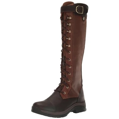 Image of ARIAT Womens Berwick Max H2O Boots Ebony Brown Footwear UK Size 5.5