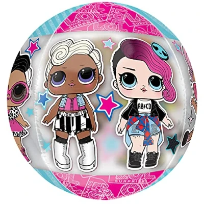 Image of Amscan 4278901 Orbz: Lol Glam