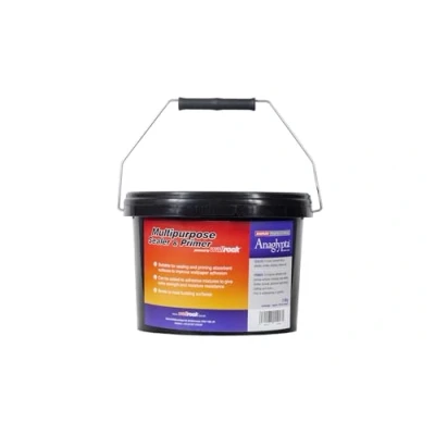 Image of WALLPAPER EMPIRE WPE® Wallrock Multipurpose Primer &amp; Sealer Ideal for Porous Dusty Surfaces High Performance Wall Ceiling Enhanced Paint Adhesion Surface Sealing 2.5kg