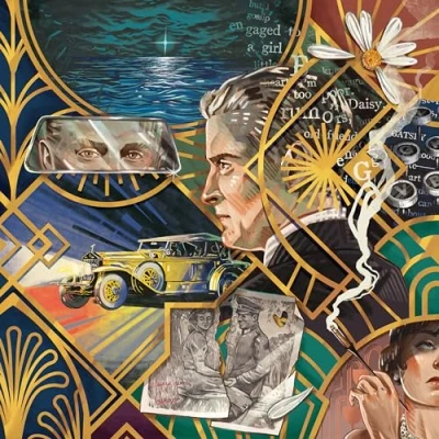 Image of Ravensburger 12000996 Art&amp;Soul The Great Gatsby 750 pieces jigsaw Puzzle for adults and kids age 14 years up,