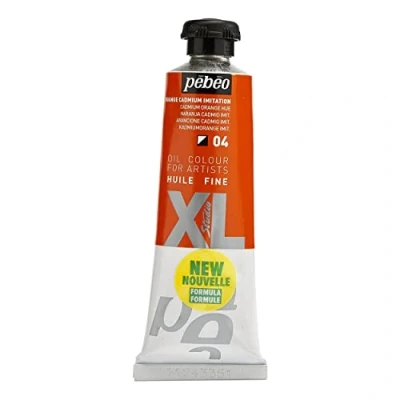 Image of Pébéo Fine XL Oil 37 ml Orange Cadmium Imitation Paint —