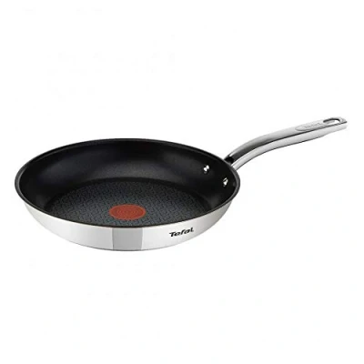 Image of Tefal A7030615 Frying Pan Intuition, Stainless Steel, Silver, 28 cm