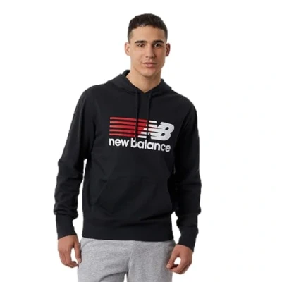 Image of New Balance NB Classic Hoodie, Men, Black, S