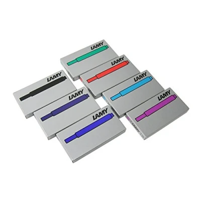 Image of Lamy Assorted Fountain Pen Ink Cartridges, 7 Packs, 35 Cartridges AL Star,Safari