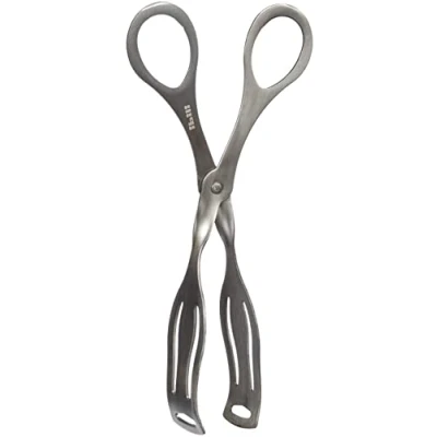 Image of Ibili Cake Tongs, Stainless Steel, Silver, 20 x 8 3 cm