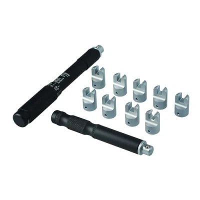 Image of Laser 8241 Motorcycle Spoke Wrench Set with Torque
