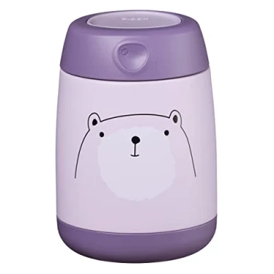Image of b.box Small Insulated Lunch Box Baby and Child Storage Pot for Snacks Double Wall Stainless Steel, Keeps Food Cold Up to 6 Hours Hot 4 210 ml