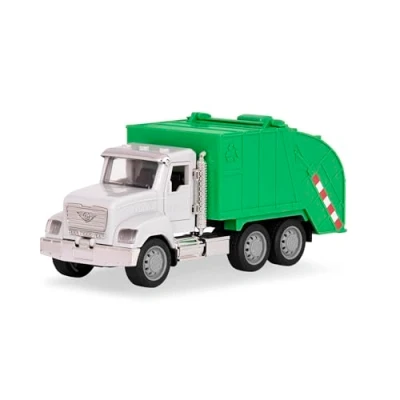 Image of Driven by Battat Micro Recycling Truck WH1010Z Toy Movable Container, Light, and Sound Trucks Work Vehicles for Kids Aged 3 Up, Nylon/A