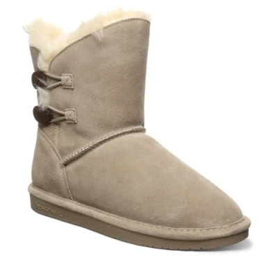 Image of Bearpaw Women&#039;s Rosaline Ankle Boot, Mushroom, 8 UK