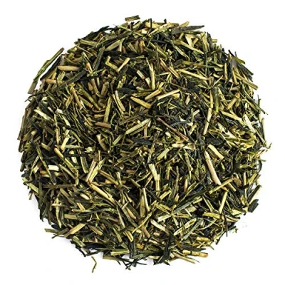 Image of Moya Organic Japanese Kukicha Green Tea Loose Leaf 100g from Japan Friendly for Vegans and Vegetarians Packed in a Resealable Bag