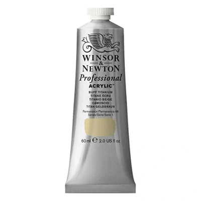 Image of Winsor &amp; Newton 2320060 60 ml Professional Acrylic Colour Buff Titanium
