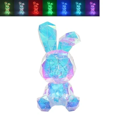 Image of Lesser &amp; Pavey Starlightz LED App Rabbit Night Lights Gift for Your Loved Ones Living Room Décor Lamp Decorative Home Office