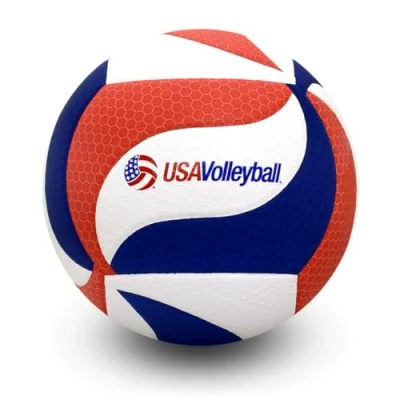 Image of Molten FLISTATEC Volleyball Official of USA Volleyball, Red/White/Blue