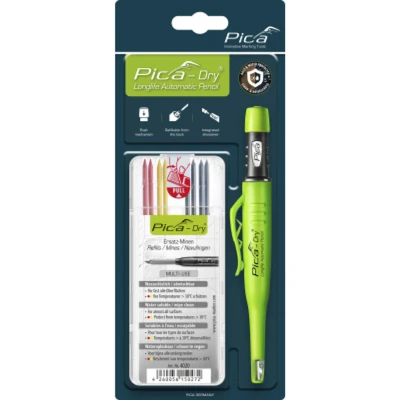 Image of Pica DRY Bundle (1 x 3030 Pencil + 1 4020 Refills) Blister Packed