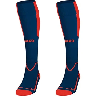 Image of JAKO Lazio Socks Unisex Navy/Flame, 2 (31 34)