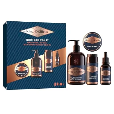 Image of King C Gillette Perfect Beard Ritual Kit