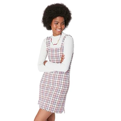 Image of Trendyol Women Mini Jile Slim Woven Dress Lilac
