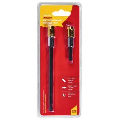 Image of Amtech F0740 2 Piece Quick Release bit Holder Set