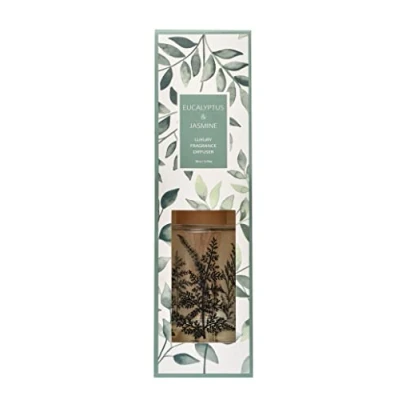 Image of Sleepdown Botanical Reed Diffuser Eucalyptus &amp; Jasmine 80ml