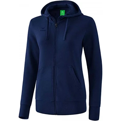 Image of Erima Hooded Sweat Jacket New Navy, 36