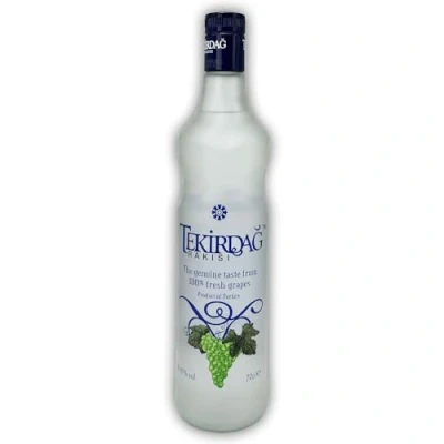 Image of Tekirdag Rakisi 100% Fresh Grapes, Smooth Taste 1X0.7 L With 45% Vol, Made In Turkey