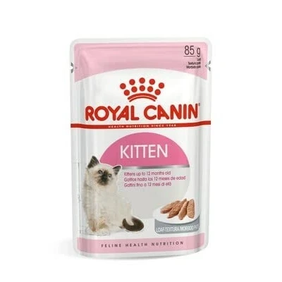 Image of Royal Canin Kitten in Loaf Wet Food 85g (Pack of 12)