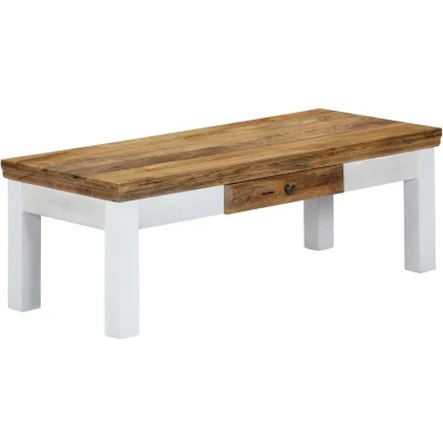 Image of vidaXL Coffee Table 110x50x40 cm Solid Mango Wood