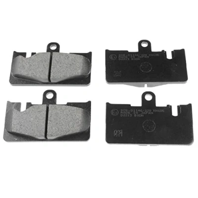 Image of 0446650100, 0446650120 Brake pad set BLUE PRINT ADT342125 Rear Axle prepared for wear indicator LEXUS: LS III