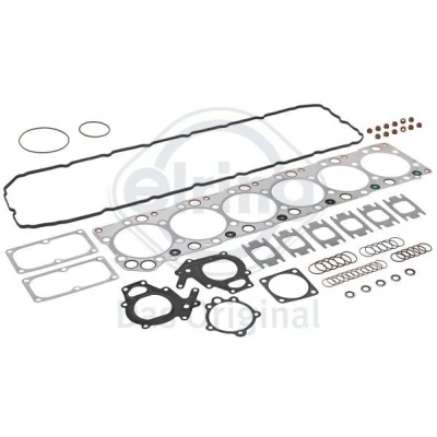 Image of 2996292 Gasket Set, cylinder head ELRING 689.910 with valve cover gasket, stem seals
