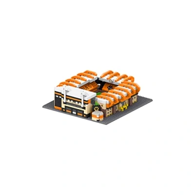 Image of FOCO Officially Licensed Wolverhampton Wanderers FC Molineux 3D Bricks Mini BRXLZ Football Stadium Construction Set Premier League Model 1,421 Pieces Ages 12+ Sports Merchandise
