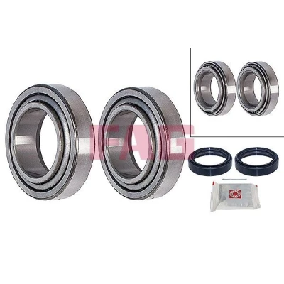 Image of 5172021100, 5172021100WB Wheel bearing kit FAG 713 6191 30 Photo corresponds to scope of supply 65mm HYUNDAI: Amica / Atoz, MITSUBISHI: Cordia