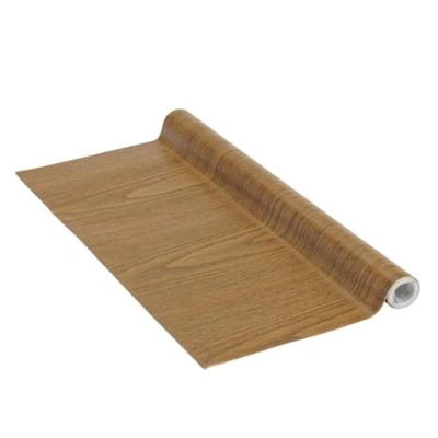Image of Venilia Perfect Fix adhesive film, wood grain, PVC, Dark oak, 45 x 200 cm