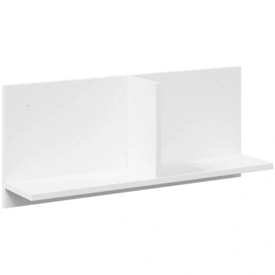 Image of vidaXL Wall Cabinet 70x16.5x30 cm White Engineered Wood