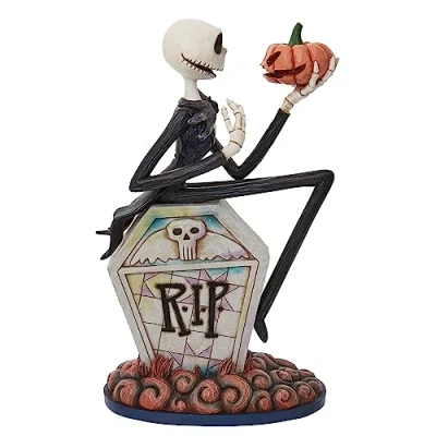 Image of Enesco Disney Traditions Jack On Gravestone Figurine