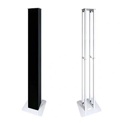 Image of 2x NovoPro PS1XXL Height Adjustable Podium Stand Plinth inc Scrims