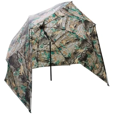 Image of Ultimate 50&#039;&#039; Storm Brolly Camo (Inc. pegs &amp; tension poles)