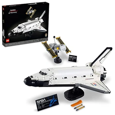 Image of LEGO NASA Space Shuttle Discovery 10283 Build and Display Model for Adults, New 2021 (2,354 Pieces) (6333078)