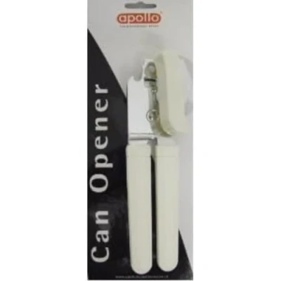 Image of Apollo Housewares 7558 Can Opener White Carded, Plastic