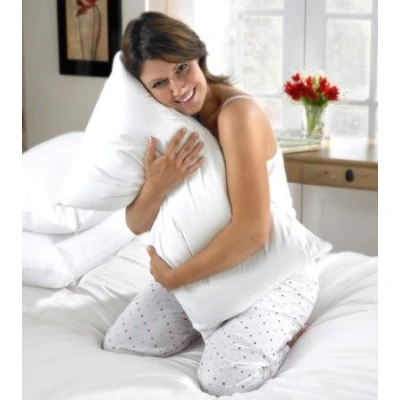 Image of Viceroybedding Pair of Super King Size Bolster Pillows