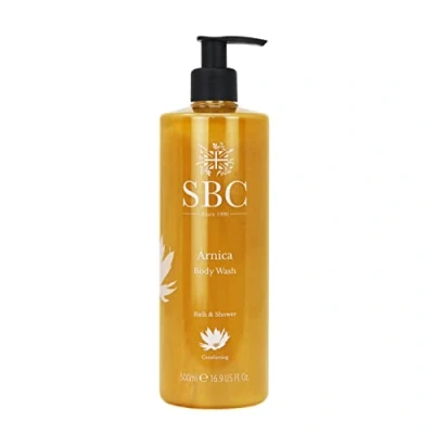 Image of SBC Skincare Arnica Body Wash 500ml Montana Shower Gel Vegan Friendly For Muscle Tension And Fatigue All The Family