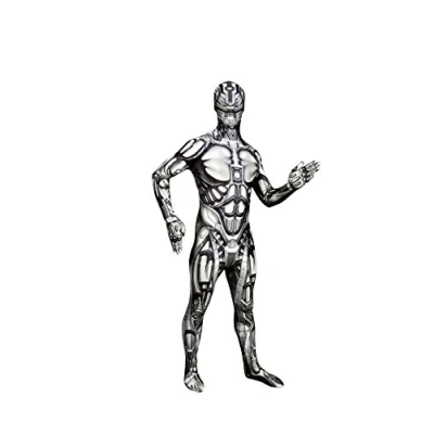 Image of Morphsuits Official Adults Android Robot Monster Fancy Dress Costume Large