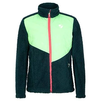 Image of Ziener Joany Junior Girls&#039; Insulation/hybrid Jacket Padded Warm functional, girls, jacket, wadding, warm, 207952, spruce green.fresh mint, 176 (EU)