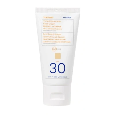 Image of KORRES YOGHURT Tinted Face SPF30 50ml